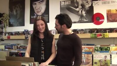 Jackie Tiefenbacher takes on two cocks