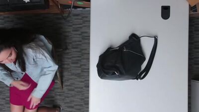 LP Officer spotted suspect leaving garments under her street clothes. She was promptly denied the attempted theft and taken to back room