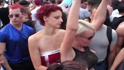 Love Parade Berlin in Public