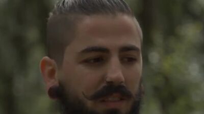 Skinny Exotic Redhead in the wild