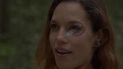 Skinny Exotic Redhead in the wild