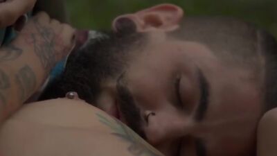 Skinny Exotic Redhead in the wild