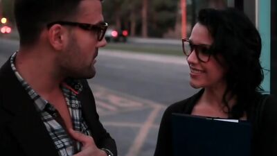 Picking up a college girl on campus