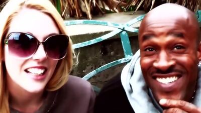 Lesbian girl tries out a BBC