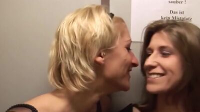 German Lesbian Mom makes her cum