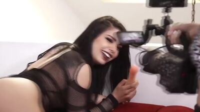 Creepy old man's cock fucked Gina on the couch