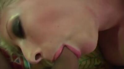 Hot Blonde Babe with big tits fucked hard