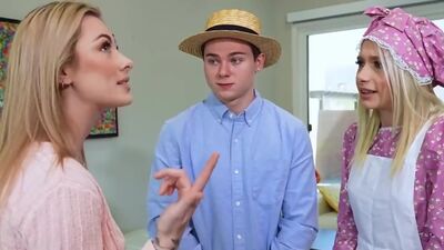 Charma Kelly has the personal goal of getting her stepsister to stay