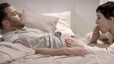 Guy fucked horny big ass MILF Olive Glass in front of his helpless wife