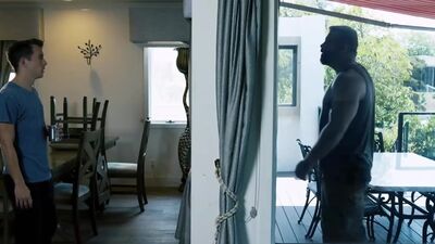 Huge bear Cain Marko fucks small guy Isaac Parker