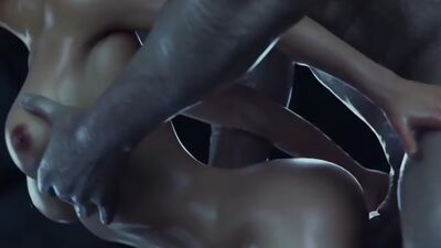 Jill Valentine fucked by a monster in 3d fantasy animation