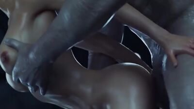 Jill Valentine fucked by a monster in 3d fantasy animation