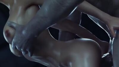 Jill Valentine fucked by a monster in 3d fantasy animation