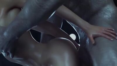 Jill Valentine fucked by a monster in 3d fantasy animation