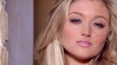 Hot blondie Katie Vernola with massive tits taking a hot bath