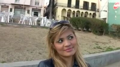 Slutty white girl fucked