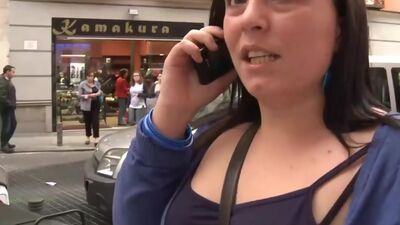 Chubby Spanish Teen needs the cash