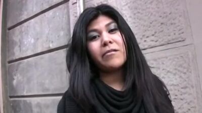 Picking up a Petite Latina Mom