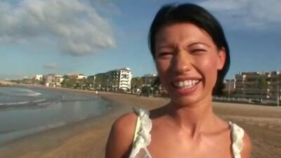 Masseuse Fucked On The Beach