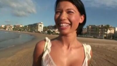 Masseuse Fucked On The Beach