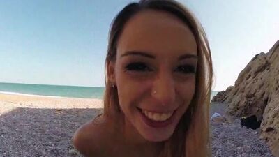 At the Beach for That Pussy