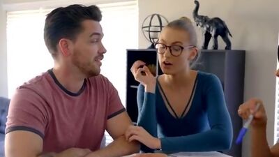 Bigtit teacher Alexis Fawx gives a hands on anatomy lesson where she shows her student how to fuck a real woman