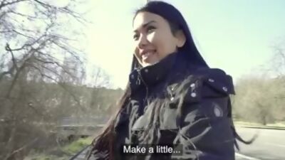 Pickedup Russian babe bentover before missionary stuffed