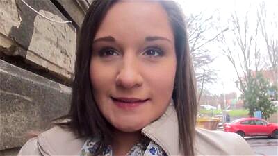 Big Tits Bartender Public Flash