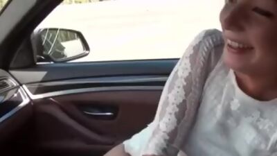 Cutie Gets Roadside Anal
