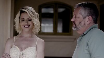 Stepdad watching me while my stepmom rides my cock