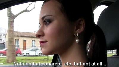 Horny French Amateur Car Sex