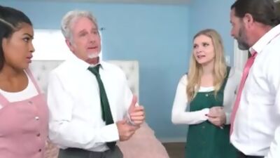 Jack’s stepdaughter Maya Farrell comforted Jay Crew