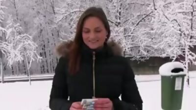 Hot Chick with Huge Boobs