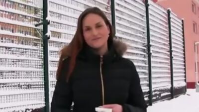 Hot Chick with Huge Boobs