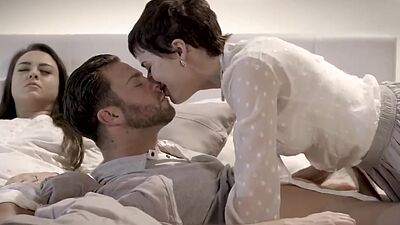 These horny big tittied milf will do anything to have sex