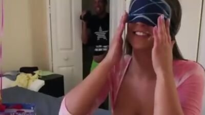 Big Titty Honey Stuffs Her Holes