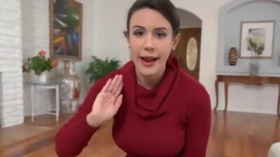 Stepmom comes on to her stepson hard jerking his cock off