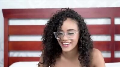 Deep throat and wild fuck with super hot ebony teen