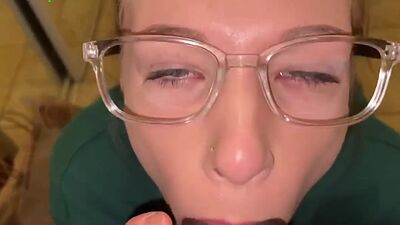 Nerd wife cheating with BBC