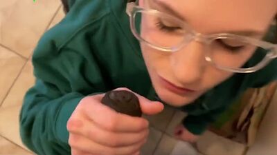 Nerd wife cheating with BBC