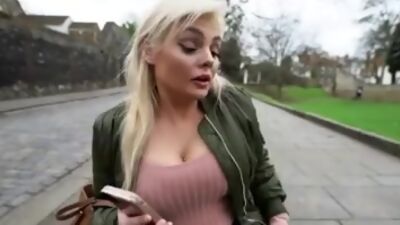 UK Hottie Haggles with Pervert