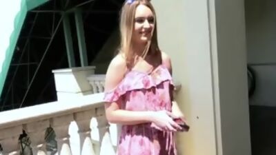 Smoking Blonde Flashes for Fun