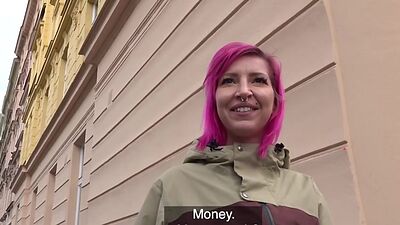 Redhead russian babe gets sex doggystyle