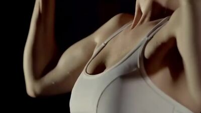 Redhead Pepper Hart takes gym porn selfies and gets naked with her fuck buddy for a hardcore trimemd pussy pounding