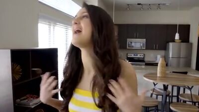 Eliza Ibarra is fooled into giving her stepbro a handie so she gets back by pranking him into fucking her greedy pussy