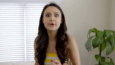 Eliza Ibarra is fooled into giving her stepbro a handie so she gets back by pranking him into fucking her greedy pussy