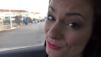 German girl gets picked up and fucked by an old man