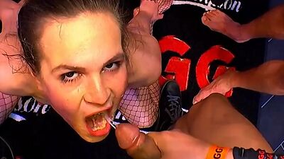 Gangbang dp and facials on teen barbara bieber