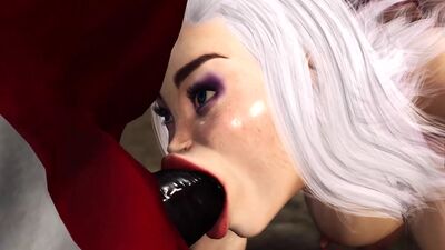 Basketball players fuck hard a sexy cheerleader girl on the street