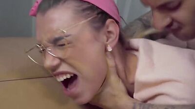 Stepsis sucking dick before riding cock in taboo couple